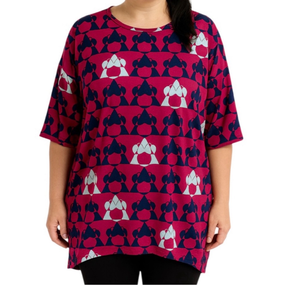 LuLaRoe Disney “Minnie Mouse” Irma Hi-Lo Tee (NWT) (Size: Small)